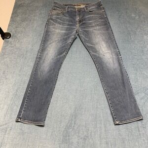 American Eagle Outfitters Extreme Flex Jeans Mens 34x32 Blue Denim Straight Leg